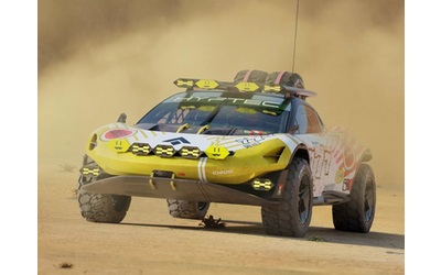 GAC Hyptec SSR Baja, il concept della supercar elettrica ispirata a rally e gare nel deserto