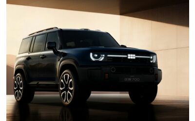 Geely Galaxy Battleship 700 il clone cinese della Defender sbarca in Europa