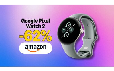 Google Pixel Watch 2: difficile resistere allo sconto del 62%
