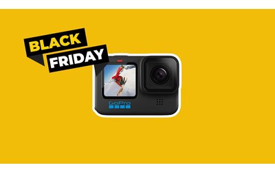 GoPro Hero 10: nuovo minimo Amazon al Black Friday. Ottima idea regalo Natale