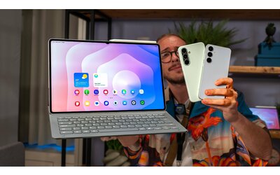 Ho provato in anteprima i nuovi Samsung Galaxy S25 FE e Galaxy Tab S11 Ultra | Video