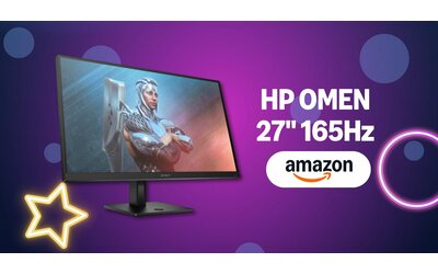 HP OMEN 27: il monitor a 165Hz in offerta su Amazon ad un prezzo molto interessante