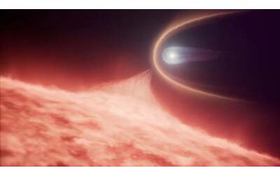 Hubble scopre una stella nata da una collisione cosmica