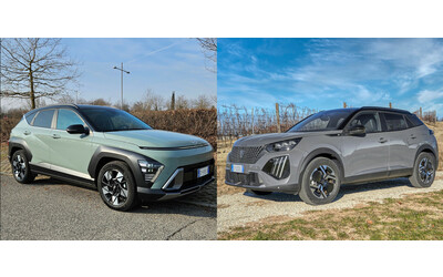 Hyundai Kona vs Peugeot 2008, confronto tra SUV compatti: versioni e prezzi