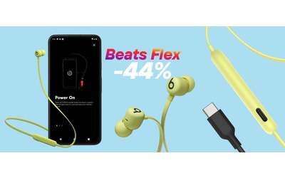 I Beats Flex tornano al minimo storico con il maxi sconto Amazon del 44%