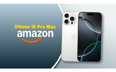 iPhone 16 Pro Max torna in sconto su Amazon: in promo la versione da 256GB
