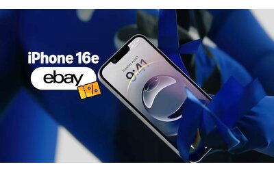 iPhone 16e in offerta a meno di 540: è lo smartphone più economico di Apple