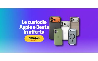 iPhone 17, 17 Pro e Air: tutte le custodie Apple e Beats in offerta su Amazon