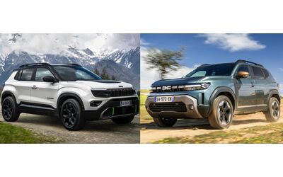 Jeep Avenger vs Dacia Duster, confronto tra B-SUV best seller: versioni e prezzi