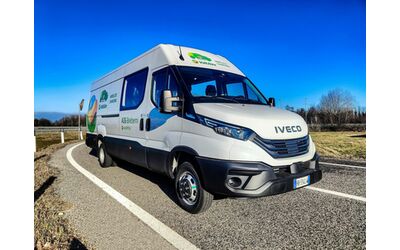 La ricarica wireless in autostrada realt l 039 Iveco eDaily entra in servizio sulla A35 Brebemi