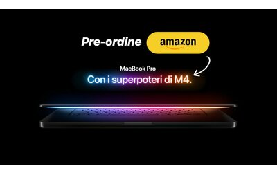 MacBook Pro M4, M4 Pro e M4 Max in pre-ordine su Amazon
