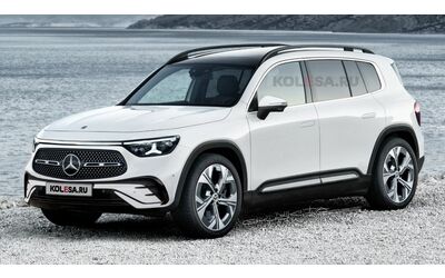 Mercedes GLB, come sarà la nuova generazione? Un render la immagina così