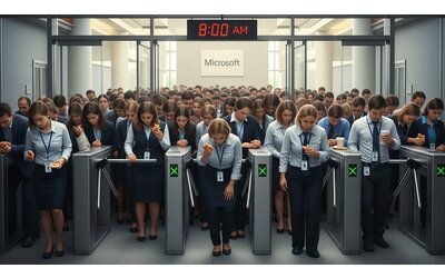 Microsoft ordina il ritorno in ufficio tre giorni a settimana: 