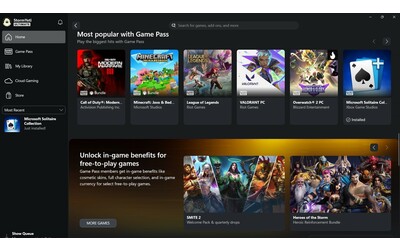 Microsoft rinnova la Game Bar di Windows e introduce novità per il Cloud Gaming
