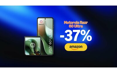 Motorola Razr 60 Ultra: il pieghevole top di gamma è scontato del 37%
