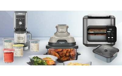 Ninja lancia in Italia i nuovi Set con gelatiera, friggitrice e forno in sconto