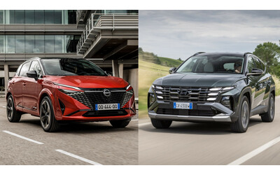 Nissan Qashqai vs Hyundai Tucson, confronto tra SUV best seller: versioni e prezzi