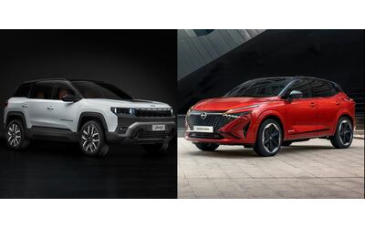 Nuova Jeep Compass vs Nissan Qashqai, quale tra i due SUV? Confronto, versioni e prezzi