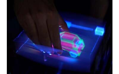 Ologrammi 3D manipolabili con le dita: la fantascienza diventa realtà