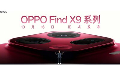 Oppo Find X9 series con Dimensity 9500: c'è la data di presentazione