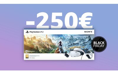 PlayStation VR 2 con Horizon Call of The Mountain: best buy con lo sconto Black Friday di 250