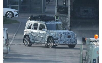 Primo sguardo alla Baby G di Mercedes il fuoristrada su strada per i test