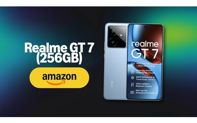 Realme GT 7 torna in offerta su Amazon: a questo prezzo ha pochi rivali