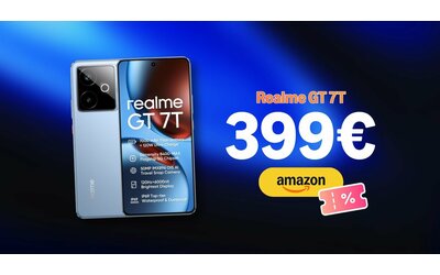 Realme GT 7T rende più caldo questo ferragosto: è in offerta su Amazon a meno di 400