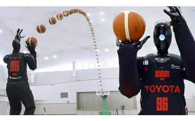 Robot Toyota batte record mondiale! Fa canestro da 24 metri di distanza | Video