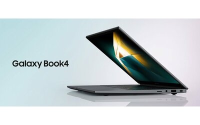 Samsung Galaxy Book 4 in offerta su Amazon: ottimo per studio e lavoro