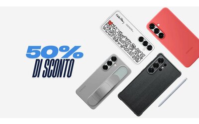 Samsung Galaxy S25: cover e accessori in offerta al 50% di sconto sul sito ufficiale