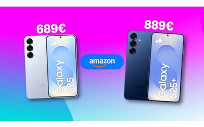 Samsung Galaxy S25 e S25+: prezzi a picco su Amazon, si parte da 689 per il 12/256GB