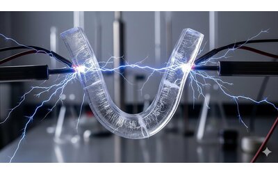 Scoperta sorprendente: il ghiaccio produce elettricità quando si piega