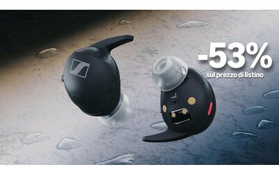 Sennheiser MOMENTUM Sport: minimo storico per gli auricolari che rilevano la frequenza cardiaca