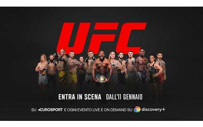 UFC lascia Dazn: dal 2025 in esclusiva su Discovery+ Italia