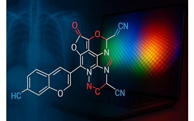 Ununica molecola per schermi brillanti e diagnosi meno invasive