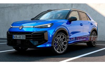 Una nuova Volkswagen T-Roc R da 333 CV sta arrivando: un render la immagina così
