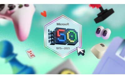 Xbox celebra il cinquantenario di Microsoft con un po' di gadget digitali