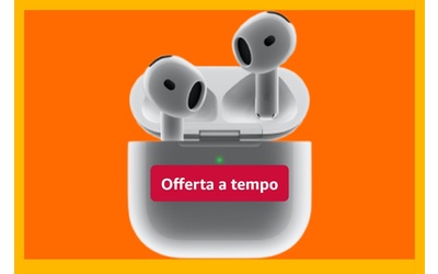 Amazon mette finalmente in sconto gli Apple AirPods 4: stanno già finendo