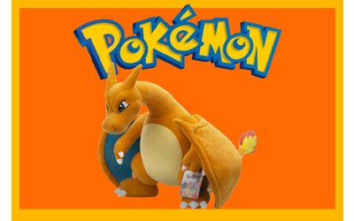 Arriva su Amazon il peluche di Charizard con licenza ufficiale Pokemon