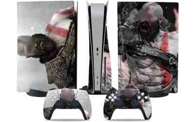 Aspettando la trilogia e il nuovo gioco skin per PS5 di God of War in sconto