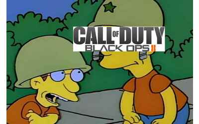 Call of Duty Black Ops 2 come i Simpson: ha previsto tutto il 2025