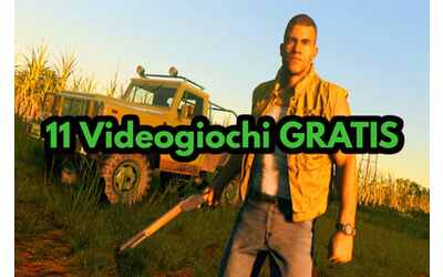 Ci sono ben 11 videogiochi gratis per te oggi, hai capito bene: 11!