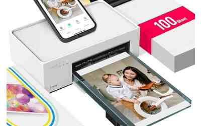 Così piccola che entra nello zaino: la nuova stampante portatile in offerta online