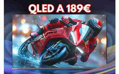 Deve esserci un errore: smart TV QLED con HDR10 a meno di 190 euro