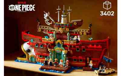 Disponibile da oggi nuovo set LEGO One Piece: l’enorme Baratie e 10 personaggi