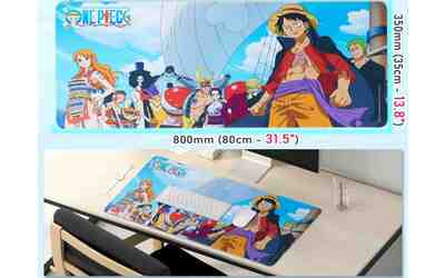 Domina ogni partita con il tappetino da gaming XXL di One Piece