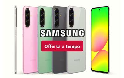 Doppio sconto sul Samsung Galaxy A56 5G schermo incredibile