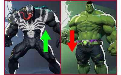 Marvel Rivals, cambiano le Avanguardie: Venom è fortissimo, Hulk depotenziato