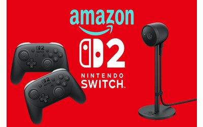 Nintendo Switch 2, Amazon vende telecamera e controller: pioggia di ordini